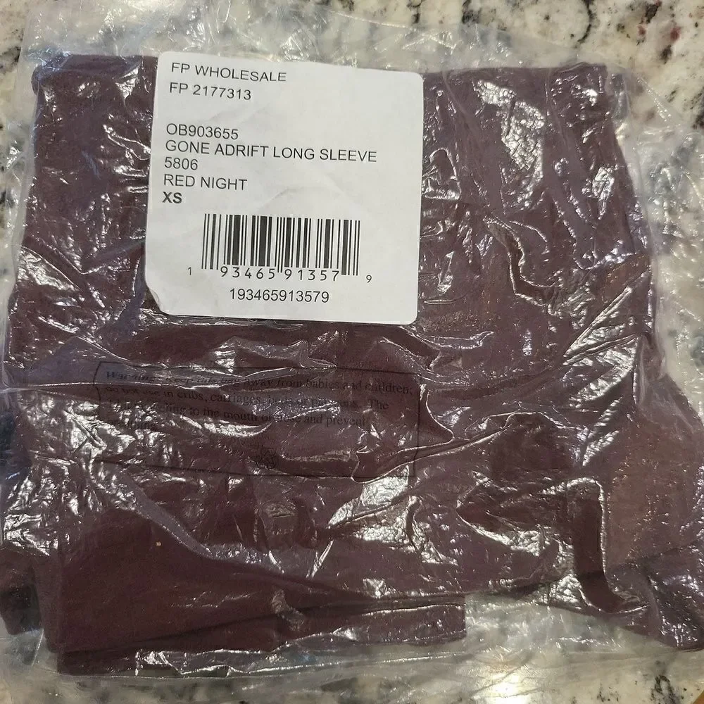 NWT Free People Long Sleeve Top 